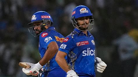 Mohammed Shami Bowling To Mi Openers Rohit Sharma And Ishan Kishan