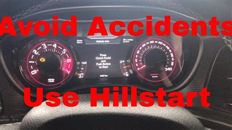 How To Use Hill Start Assist On Dodge Challenger Hellcat Manual