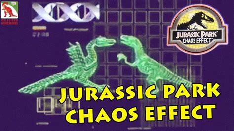 Jurassic Park Chaos Effect A Cole O De Dinossauros H Bridos Da Kenner