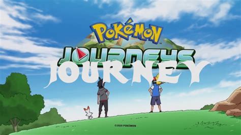 The Journey Starts Today Lyrics Pokemon Journeys Full Theme Song Youtube