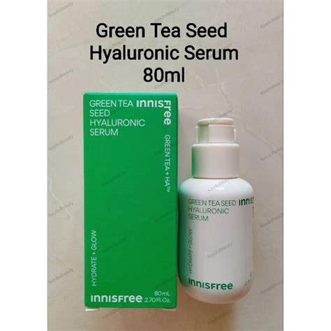 Jual Innisfree Green Tea Seed Hyaluronic Serum 80mlexp 202612baru Shopee Indonesia