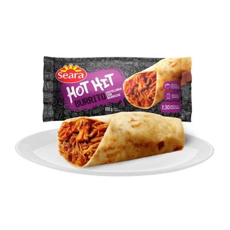 Burrito Hot Hit De Costela Barbecue Seara G Sonda Supermercado Delivery