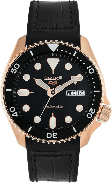 Seiko Reloj Deportivo SNE331 De Acero Inoxidable Negro Solar Para