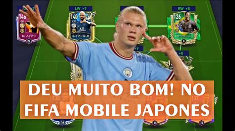 Que Sorte No Fifa Mobile Japones Muitas Mudan As No Time Youtube