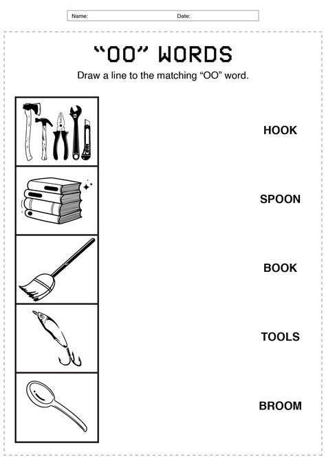 Oo Worksheets Oo Worksheets Sound Phonics Words Sounds Lette