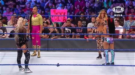 Bianca Belair Vs Liv Morgan Vs Zelina Vega Vs Carmella Wwe Smackdown