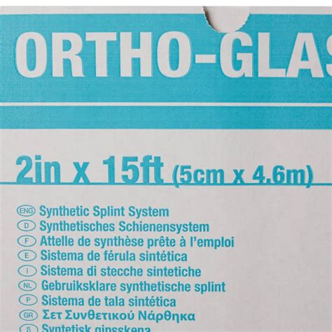 New ORTHOGLASS SPLINT 2"X15' Padded Splint Roll Disposables - General For Sale - DOTmed Listing ...