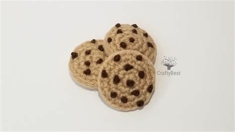 Crochet Oreo Cookies Free Pattern And Video Tutorial CraftyBest