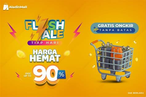 Belanja Di Aladinmall Makin Hemat Dengan Flash Sale Setiap Hari Diskon