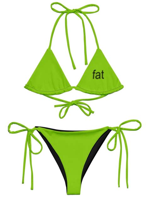 Fat Brat String Bikini Brat Summer Charli XCX Sold By State Owned Starr SKU 5514697