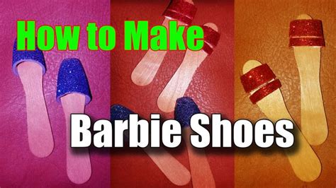 How To Make Barbie Shoes At Home Be Crafty By As Khan Barbie Shoes