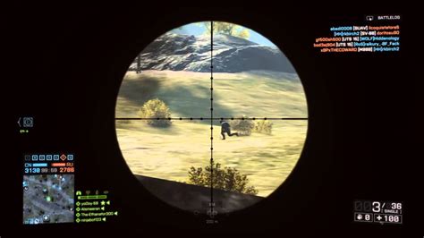 Battlefield 4™ A Moving Target 338 Recon Sniper Youtube