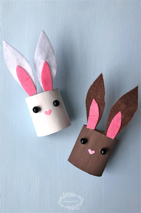 How To Make A Sweet Easter Bunny Toilet Paper Roll We Know Stuff