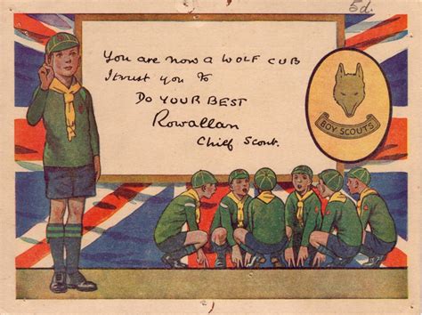 1950s Cub Investiture Certificate Ehive