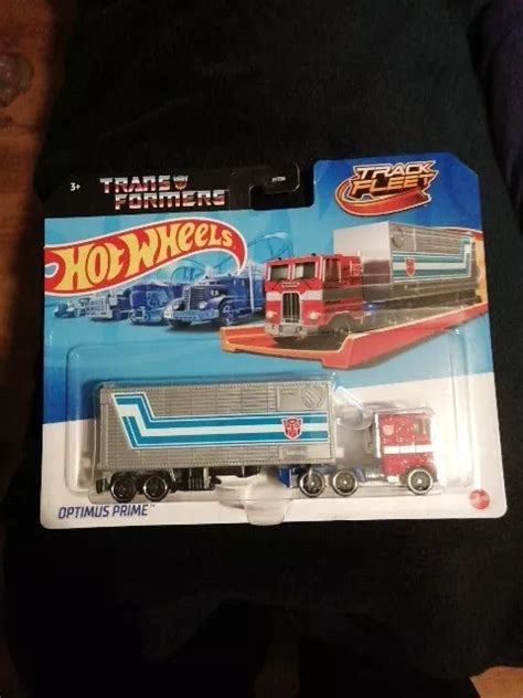 HOT WHEELS TRANSFORMERS Optimus Prime Track Fleet 2024 20 00 PicClick UK
