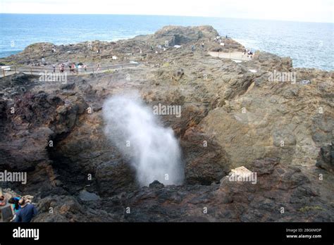 Kiama Blowhole Nsw Australia Stock Photo Alamy