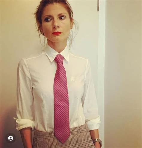 Woman Kat Surth Wearing A Shirt And Tie Artofit