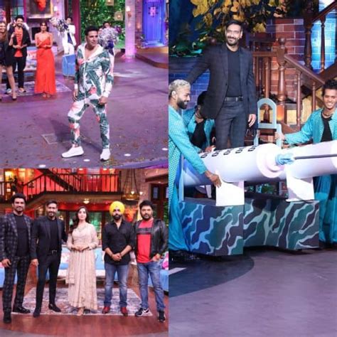 The Kapil Sharma Show Ajay Devgn S Grand Entry Akshay Kumar S Ranveer