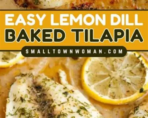 Easy Baked Tilapia Recipe