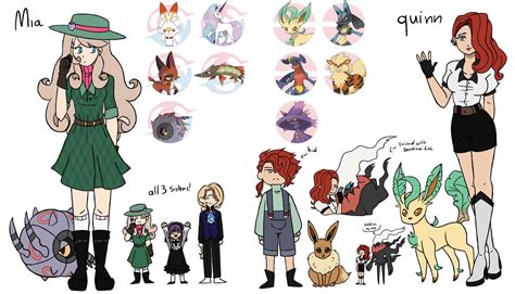 Pokemon Trainers Ocs Last One By Sage455 On Deviantart