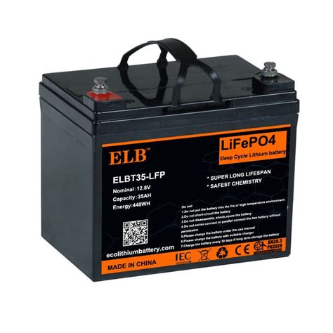 Batterie Lithium Ion Elb Energy Group Rectangulaire V Iec