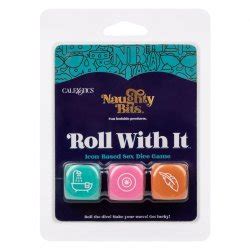 Naughty Bits Roll With It Icon Based Sex Dice Sex Toys Adult Novelties Naughty America Store