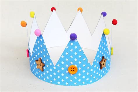 Diy et gabarit couronne des rois pour la galette de l épiphanie Un