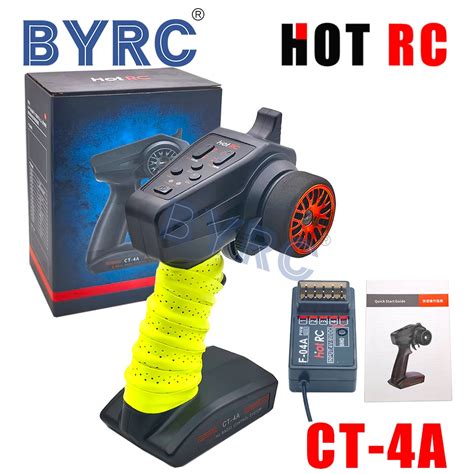 HOTRC CT 4A 4 Channel Radio Control 2 4GHZ FHSS System Transmitter 4V