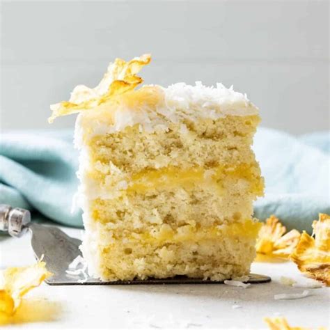 Pineapple Coconut Cake Baked By An Introvert