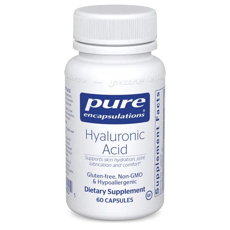 Hyaluronic Acid - Skin and Joint Support Supplement - 60 Day Supply