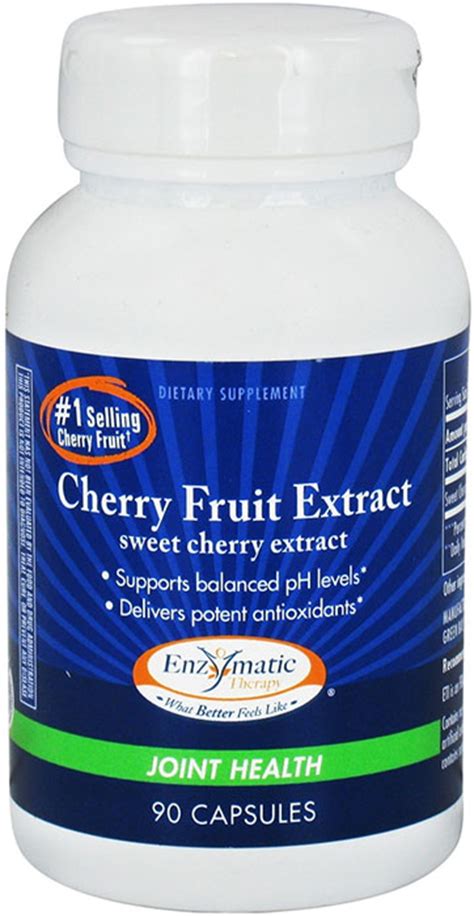 Enzymatic Therapy Cherry Fruit Extract 90 Capsules