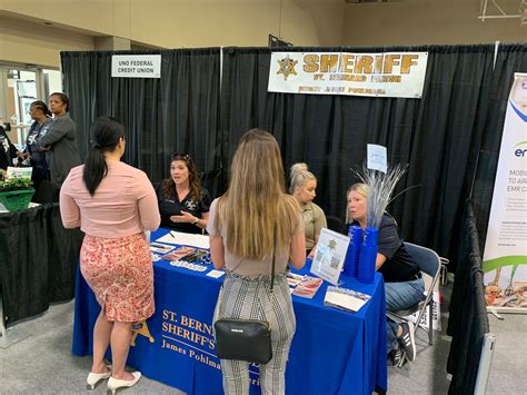 Sbso To Recruiting At Chamber Job Fair Now St Bernard Sheriffs Office