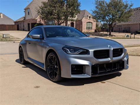 2024 Bmw M2 Frozen Pure Grey With A Manual Is The Chefs Kiss