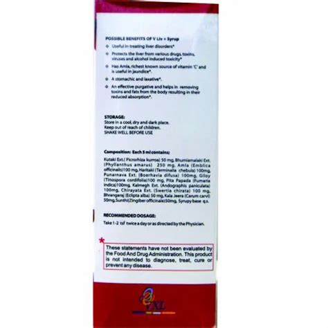 Women Herbal Liver Tonic Packing Size Ml Rs Piece Vee Excel