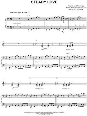 "Steady Love" Sheet Music - 1 Arrangement Available Instantly - Musicnotes