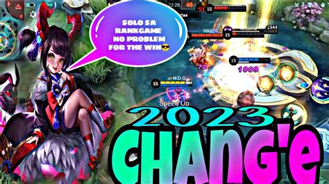 The Best Midlaner Mage Chang E 2023 New Item S Build Emblem Spell