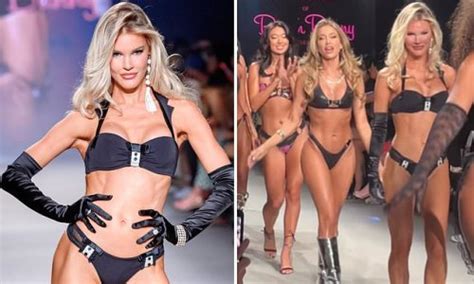 Outrage Over Bikini Runway Show Fronted By Playboy Model As Critics Blast Swimwear Label For