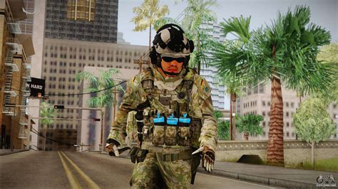 Multitarn Camo Soldier v1 for GTA San Andreas