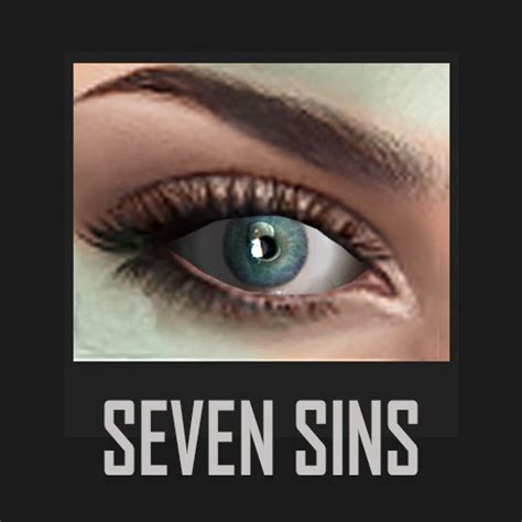 Second Life Marketplace Seven Sins Eyes Mesh Blue