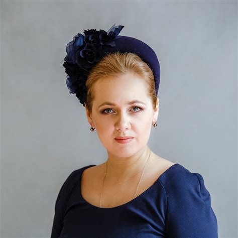 Navy Fascinator For Mother Of The Bride Mother Of The Groom Inspire