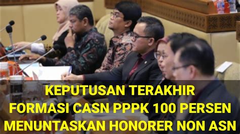 INFO TERBARU REKRUTMEN CASN 2024 FORMASI PPPPK 100 PERSEN UNTUK