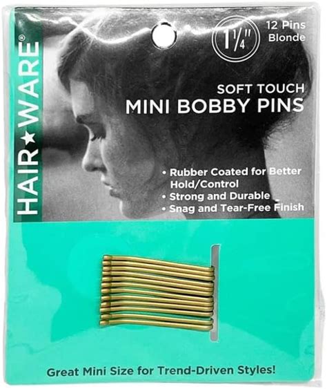 Amazon Heliums Mini Bobby Pins Dark Blonde Pack Inch Small Hair Pins For Thin