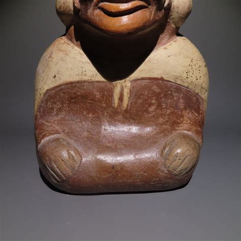 Moche Perú Terracotta Male figure Huaco 23 cm H With Catawiki