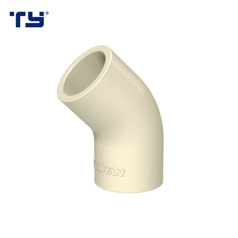 Cpvc Astm D Standard Water Supply Fittings Deg Elbow China Astm