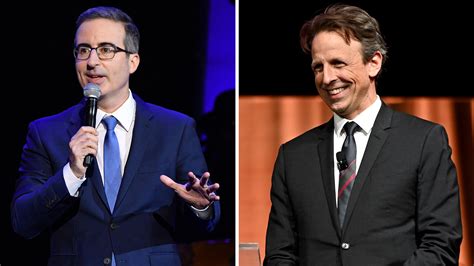 John Oliver and Seth Meyers Perform Live - The New York Times