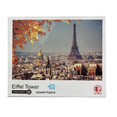 1000 PCS EIFFEL TOWER JIGSAW PUZZLE - Sanvish Wholesalers Enterprise ...