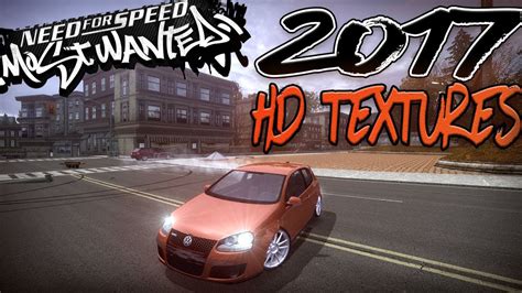 Need For Speed Most Wanted Hd Texture Pack And Shaders Youtube