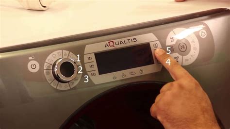 Comment Lancer Un Programme Test Sur Mon Lave Linge Aqualtis Hotpoint