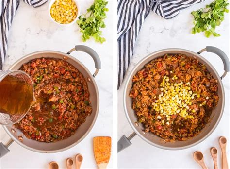 Spanish Rice With Ground Beef Easy One Pot Method Valeries Kitchen
