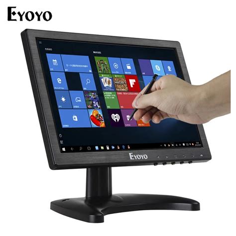 Eyoyo Ma Inch Ips Touch Screen Lcd Hd Cctv Video Monitor Hdmi Vga